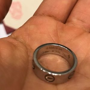 cartier ring 1996